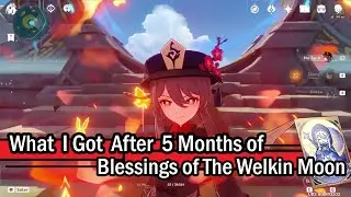 What 5 Months of Blessing of The Welkin Moon Got Me - Genshin Impact Abyss Showcase