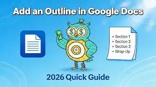 How to Add an Outline in Google Docs (2026 Quick Guide)