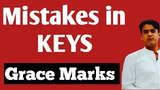 Mistakes in the key and Grace Marks ||
