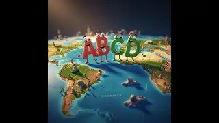 The Alphabet Countries Song | A-Z World Tour | Animated ABC Song for Kids
