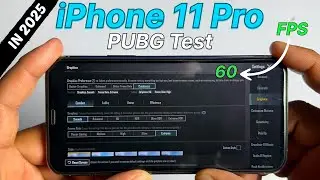 iPhone 11 Pro PUBG Test in 2025🔥Detailed BGMI Test,Laag,Heating,FPS & Battery Test