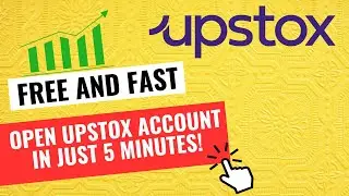 UPSTOX ACCOUNT OPENING,UPSTOX FREE SHARE MARKET ACCOUNT OPENING, 5 MINUTES मे DEMAT ACCOUNT OPEN करे