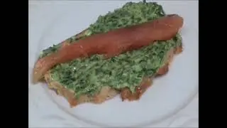 Сливочное масло с черемшой