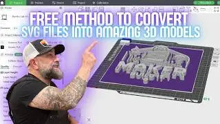 Free Method to Convert SVG Files into Amazing 3D Models