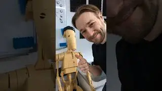 Star Wars Pit Droid aus dem 3D Drucker 
