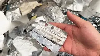 Medicine Strips Recycling: Mechanical & Wet Separation Solutions!