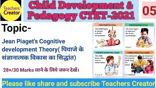 Jean Piaget's Theory of Cognitive Development ( जीन पियाजे के संज्ञानात्मक विकास का सिद्धांत)/ CDP