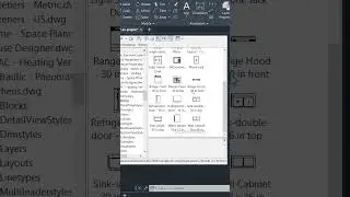 AutoCAD Tutorial - Tefriş Kütüphanesi- Furnished library | AutoCAD Shortcuts