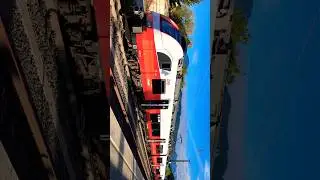 Der Zug nach Bregenz in Götzis, Austria 🇦🇹 