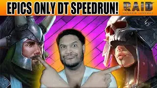 DOOM TOWER SPEEDRUN CHALLENGE! EPICS ONLY Raid Shadow Legends