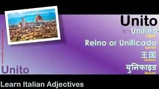 Unito - How to Pronounce Unito in Italian with English meaning as Unified?
