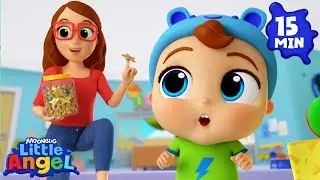 My Little Golden Star | Little Angel Color Songs & Nursery Rhymes | Learn Colors & Shapes
