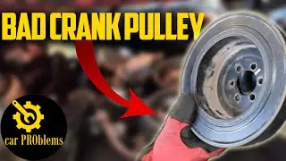 8 Common Bad Crankshaft Pulley Symptoms & Replacement Cost