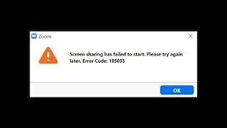 Zoom Screen Sharing problem Solved