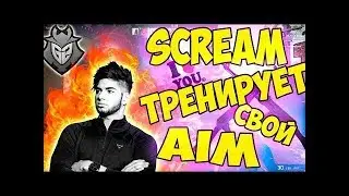 ScreaM Plays aim botz CSGO shooting training