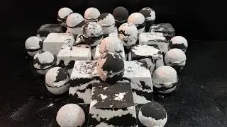 Soft crunchy and most Satisfying Baking Soda Crush asmr 
