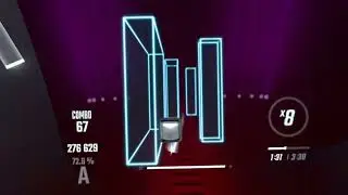 Beat Saber Sandstorm Expert mode FAIL