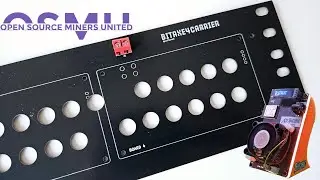Bitaxe4Carrier rack mountable Bitaxe holder