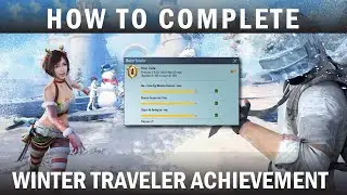 WINTER TRAVELER ACHIEVEMENT IN PUBG MOBILE || GET 100 AG & 10 ACHIEVEMENT POINT bawa g pubg