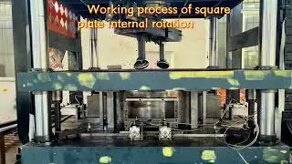 Complete set of production equipment for inner hole of fan and air conditioning plate