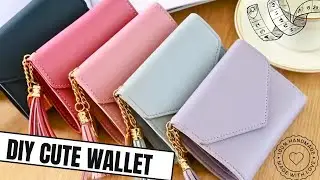 How To Sew a Cute Mini Wallet | Easy DIY