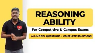 Reasoning Ability(For all Competitive & Campus Exams) || For Practice!