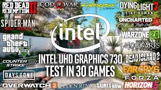 Intel UHD 730 in 2023 - Test in 30 Games