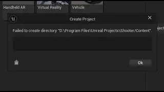 Fixed Unreal Engine Failed to create directory Unreal Engine Problem/issue Fixed 2024-2025