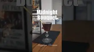 MIDNIGHT BOUQUET #coachvino #theprogressbar #cocktails #thepeoplesbartender #mindset #motivation