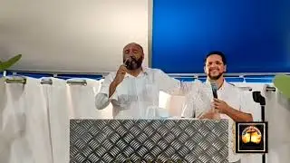 pastor gira de Portugal) cantando una alabanza  campaña nacional vida y Luz  2024