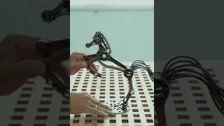 Little horse metal welding #artwork #sculpture #welder #recycle #diy #art #welding