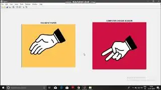 Rock Paper And Scissors Game in MATLAB  With Code