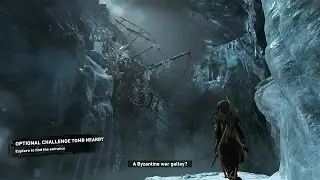 Rise Of The Tomb Raider: Ice Ship Optional Tomb Challenge (Glacial Cavern)