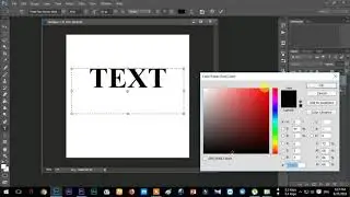 How To add shadow on text photoshop CC