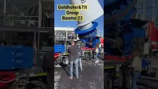 hidrolik römork üreticisi goldhofer ve TII Group, Bauma fuarında #bauma2022 #goldhofer #transport