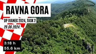 Ravna Gora, DP Ivanec 2024, task 2 - slow racing over the flats