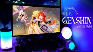1hr aesthetic genshin gameplay 🔮 exploring simulanka with kaveh 🫧💫