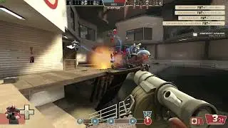 Sticky Spam is very powerful when nobody shoots you (TF2)