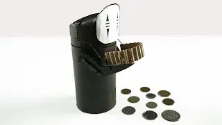 How To Make A Ninja Eating Coin Box From Cardboard