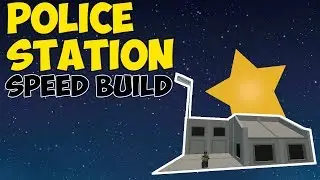 BUILDING A POLICE STATION | Unturned Building