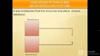 Microservices - Design Pattern -CQRS