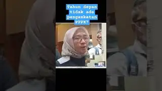 😱There will be no PPPK appointments in 2025? 