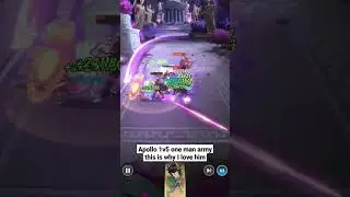 Mythic heroes : Apollo 1v5 in void pantheon mode #mythicheroes #mythicheroesgameplay