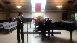 Burton Sonatina for Flute & Piano, movement 2