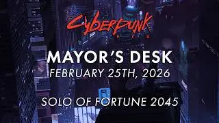 ACPAs & Solo of Fortune 2045 | Cyberpunk RED Mayor's Desk