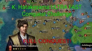 Great Conqueror 2 Shogun K. Hatakeyama ULTRA FAST Conquest Challenge
