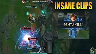 INSANE PLAYS | League of Legends Montage #1