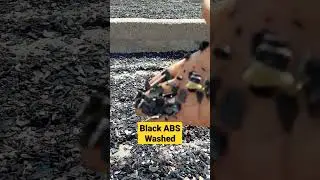 Recycle Black Abs ( washed )