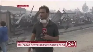 El gran gesto de Gonzalo Ramírez con victimas del incendio forestal