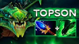 Новая имба сборка на Вайпера от Топсона! - Topson Viper DOTA 2